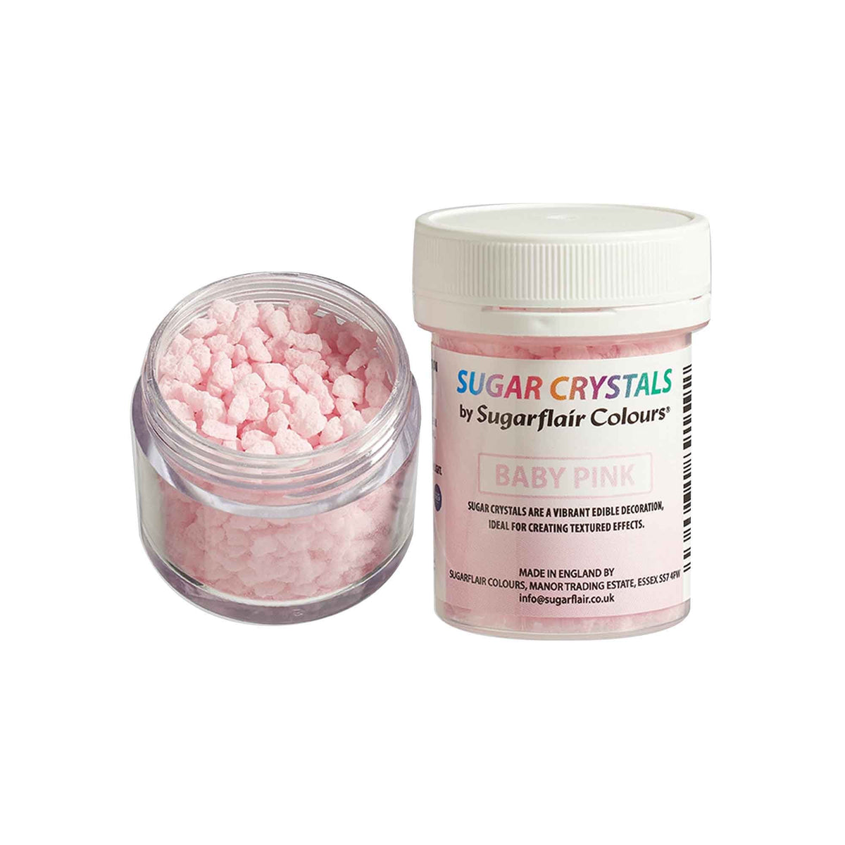 Sugar Crystals 40g - Baby Pink