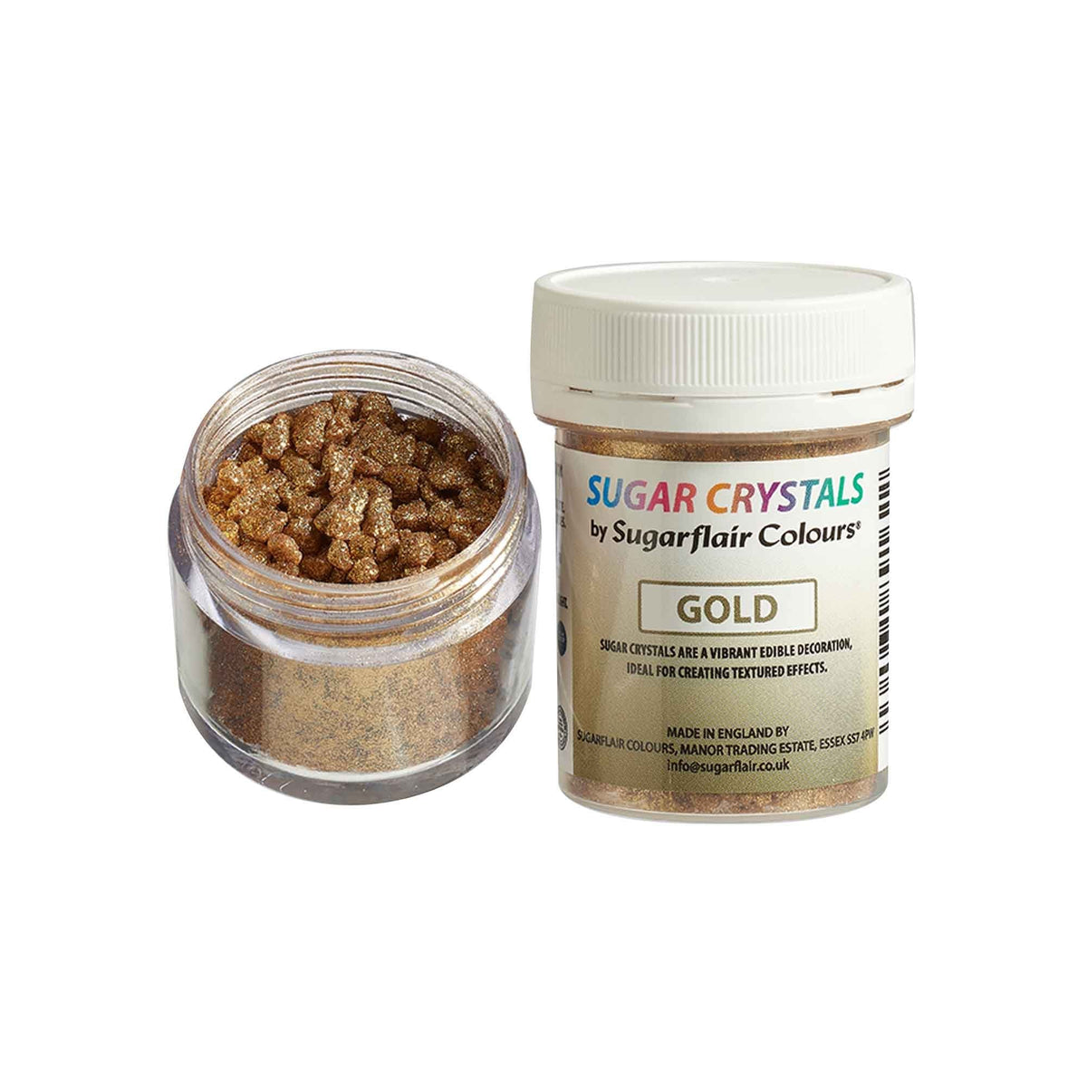 Sugar Crystals 40g - Gold