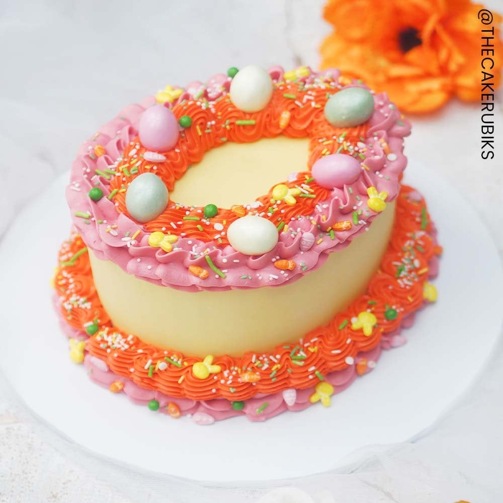Set of 2 Egg Shaped Acrylic Ganache Plates