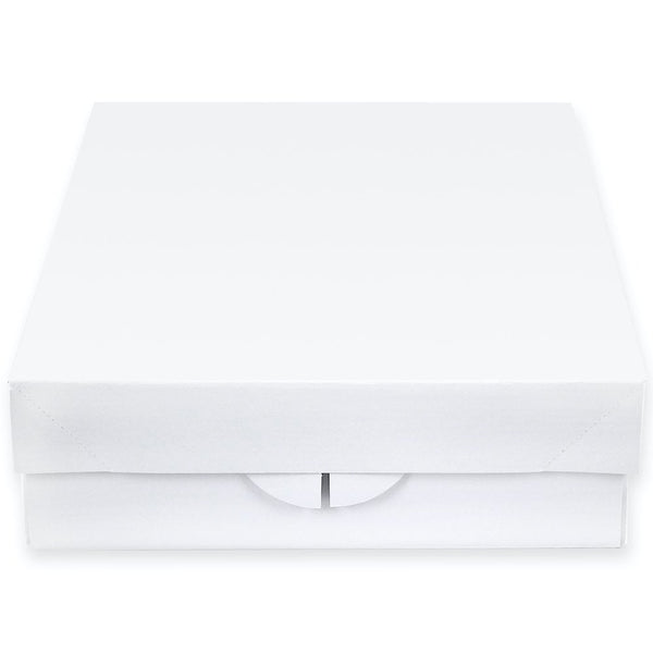 Holds 24 White Cupcake Box