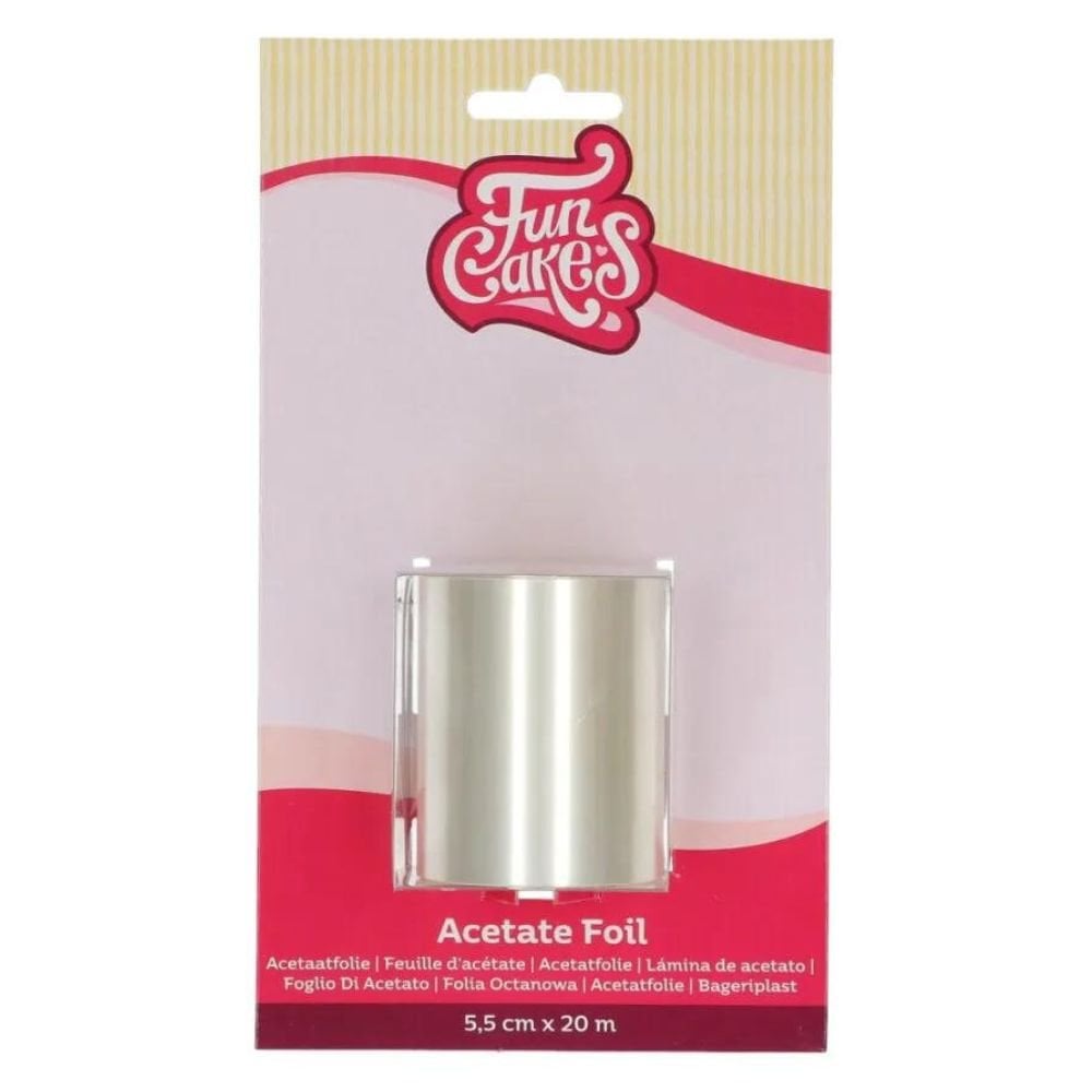 FunCakes Acetate Foil 8 cm x 20 m