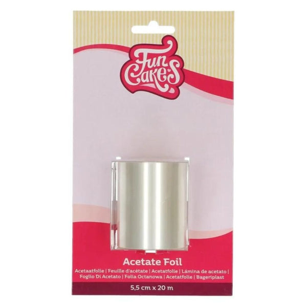 FunCakes Acetate Foil 8 cm x 20 m