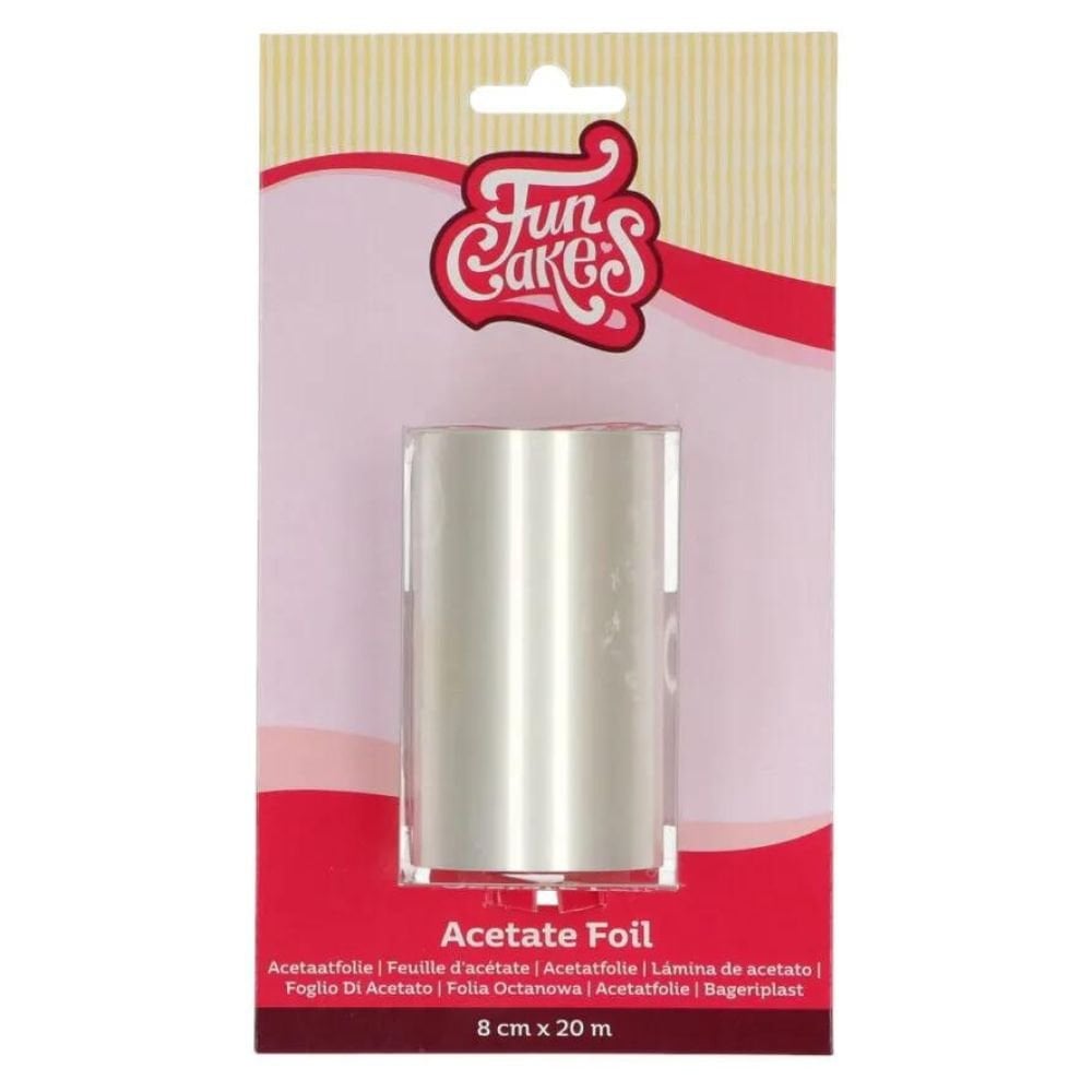 FunCakes Acetate Foil 8 cm x 20 m