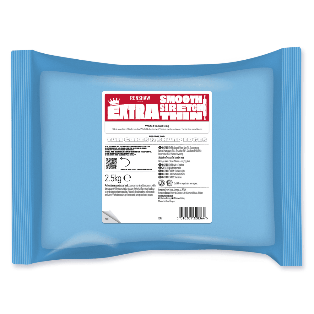 E171 Free - White Extra Ready To Roll Icing