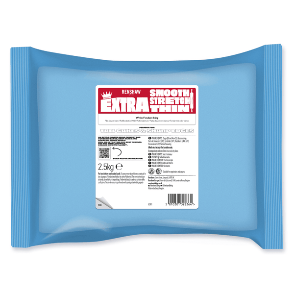 E171 Free - White Extra Ready To Roll Icing