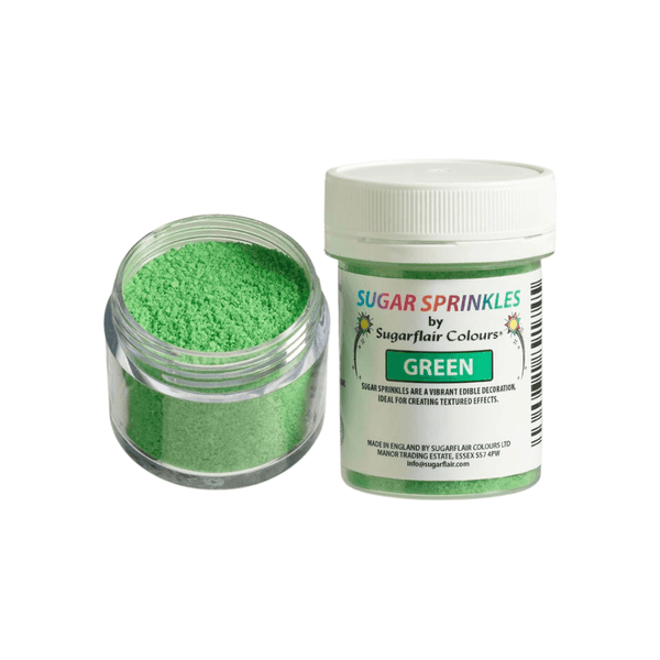 Copper - Edible Sprinkles 40g - Sugarflair - Green