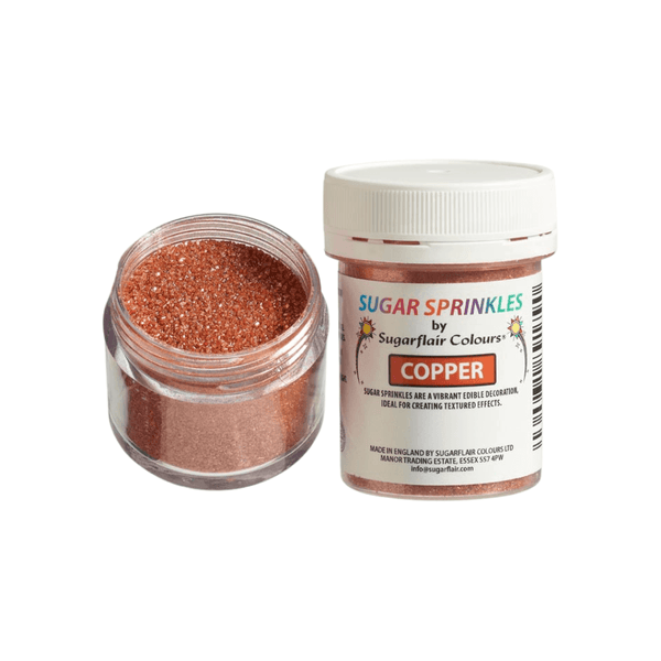 Copper - Edible Sprinkles 40g - Sugarflair
