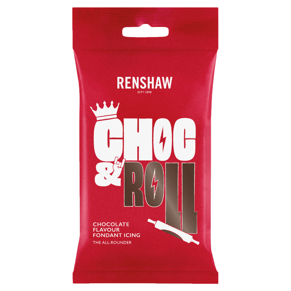 Choc & Roll Chocolate Flavour Sugarpaste Fondant Icing
