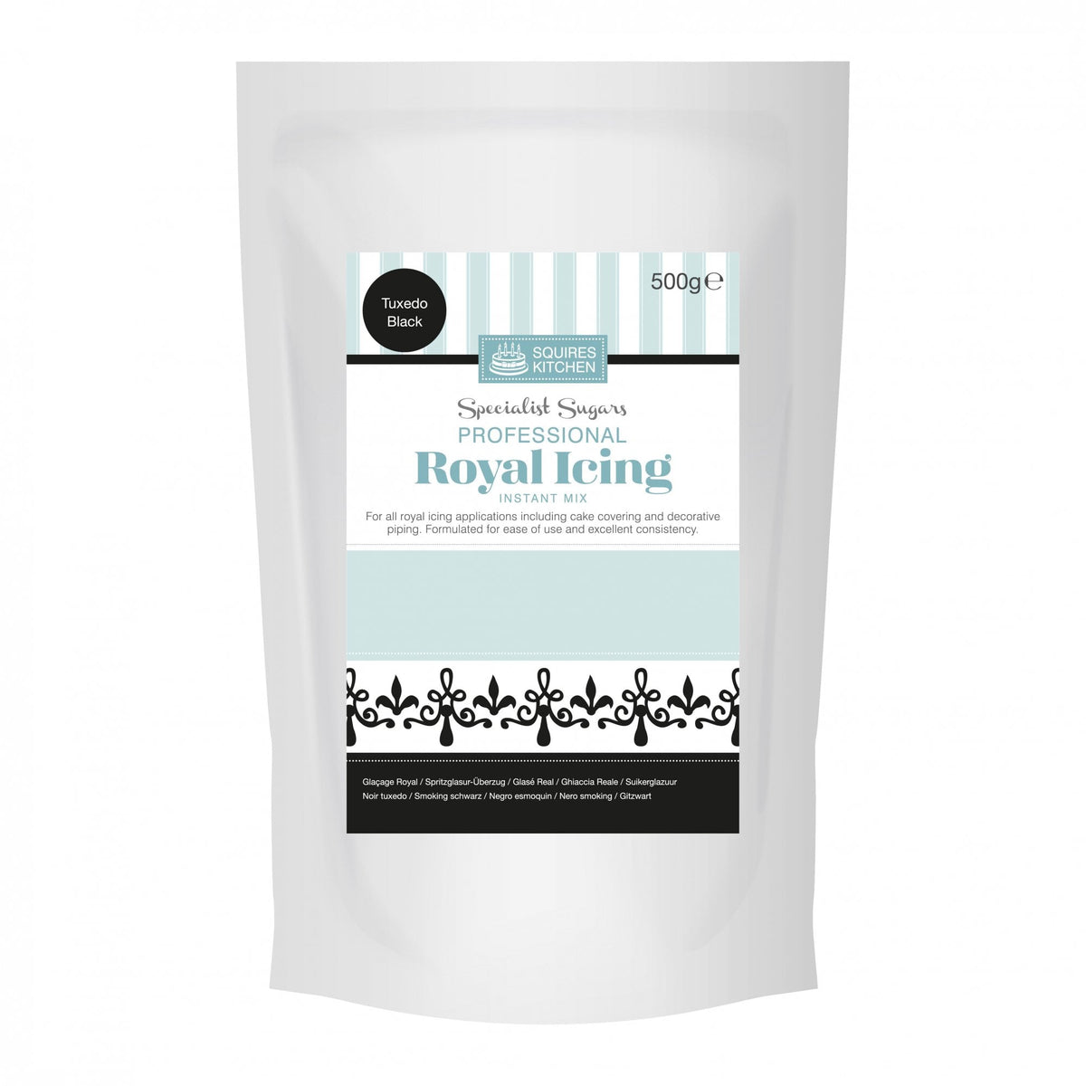 Tuxedo Black – Royal Icing Mix - 500g