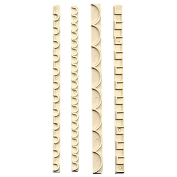 Straight Frill Icing Cutter 9-12 Set Of 4