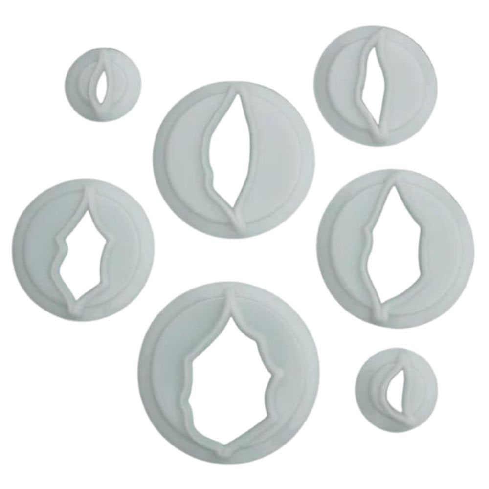 Poinsettia Icing Cutter Set Of 7