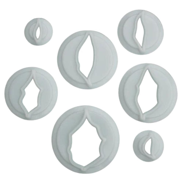 Poinsettia Icing Cutter Set Of 7