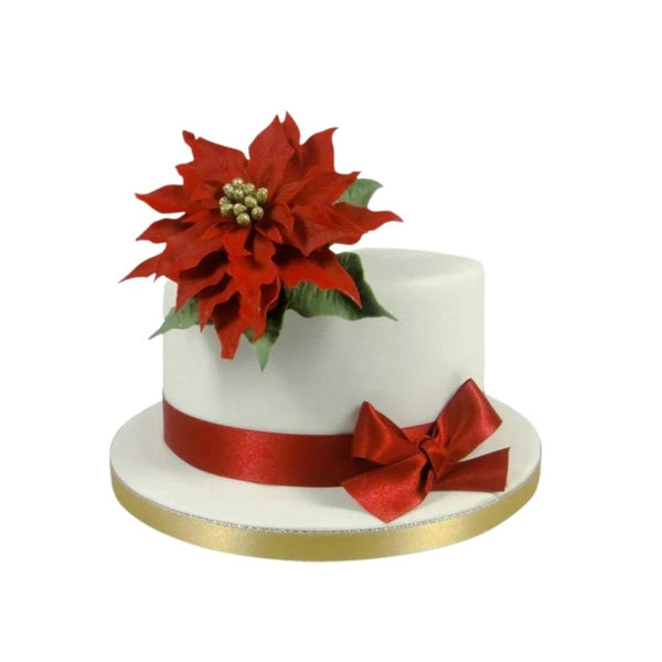 Poinsettia Icing Cutter Set Of 7