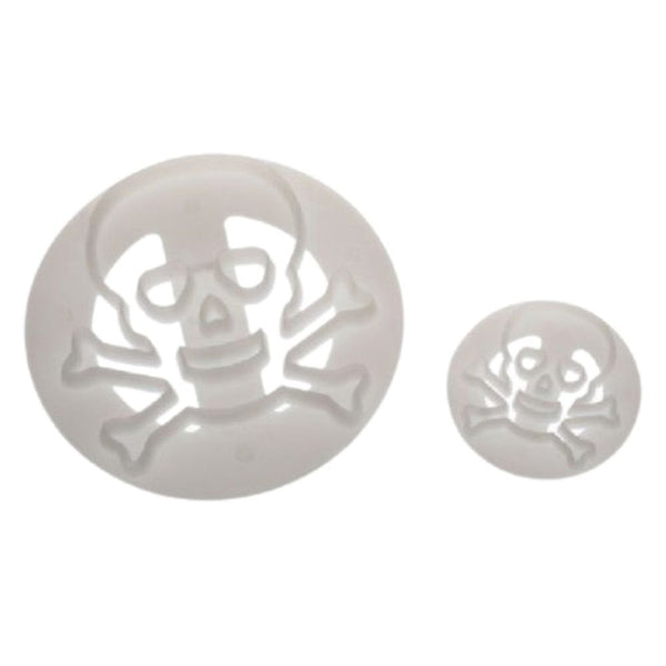 Skull & Crossbones Icing Cutter Set Of 2