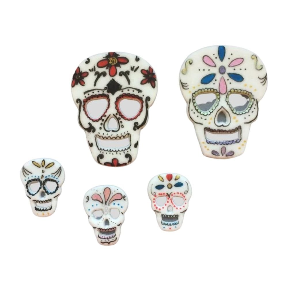 Skull & Crossbones Icing Cutter Set Of 2