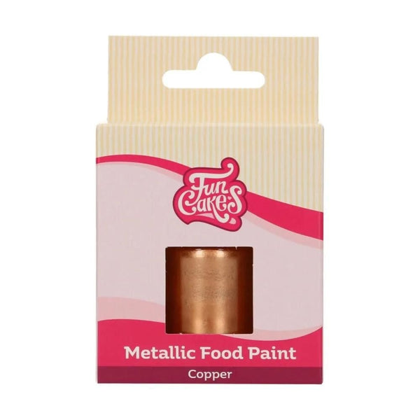 Metallic Food Paint 30ml - Copper