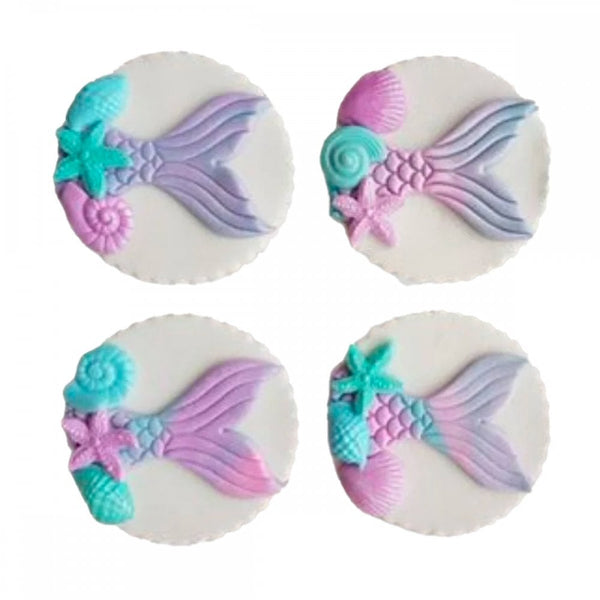 Mermaid Tail Cutters Set Of 2