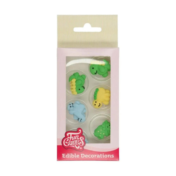 Dino Sugar Decorations Set Of 12