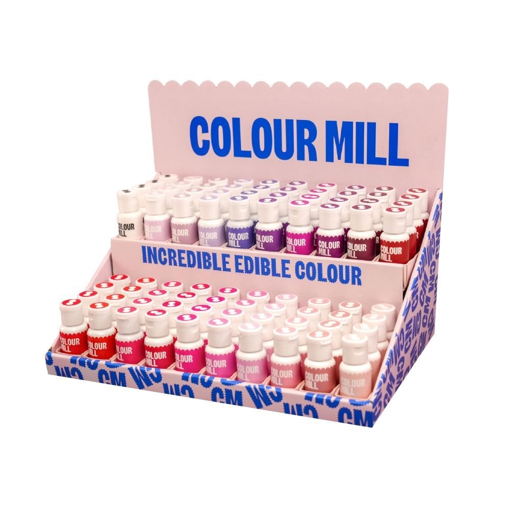 Colour Mill Cardboard Display Unit