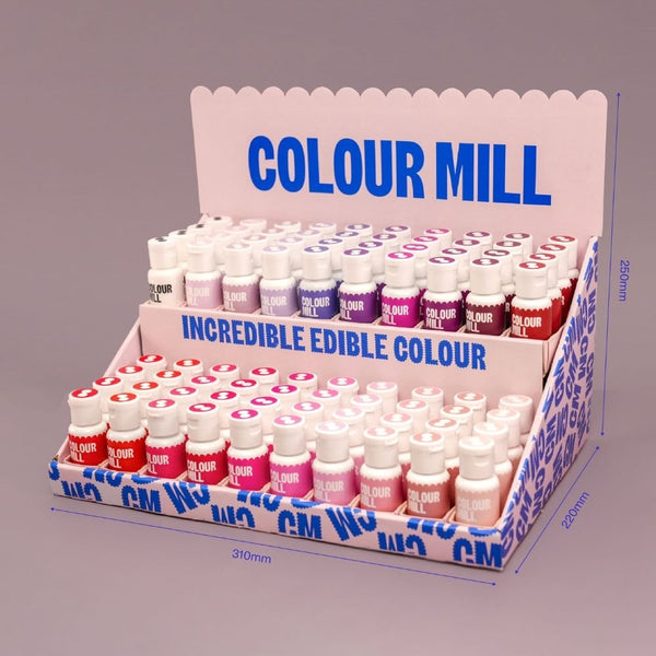 Colour Mill Cardboard Display Unit