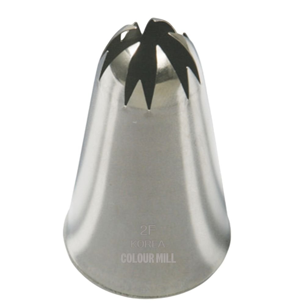 2F Drop Flower Piping Tip