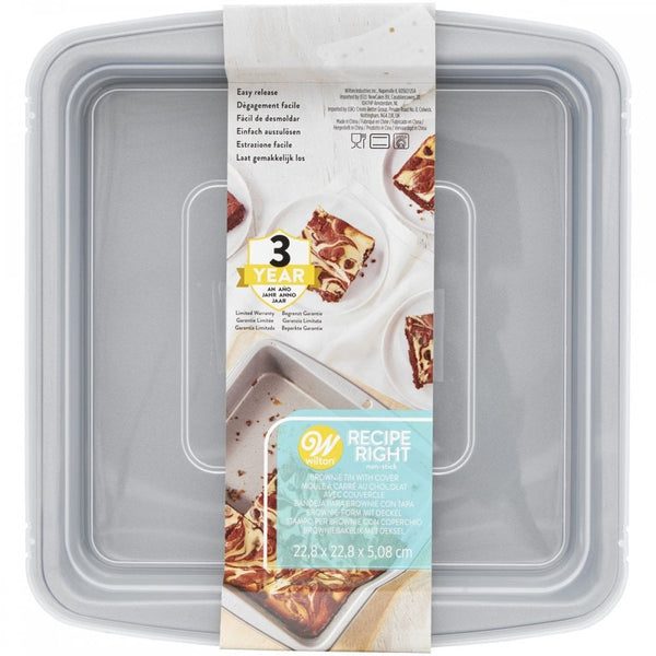 Wilton Covered Brownie Pan Square 22,5 x 22,5cm