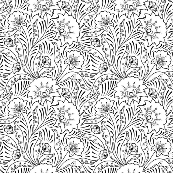 Ivy Mesh Cake Stencil