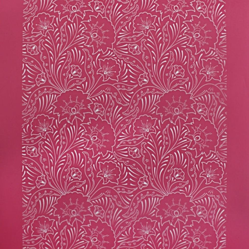 Ivy Mesh Cake Stencil