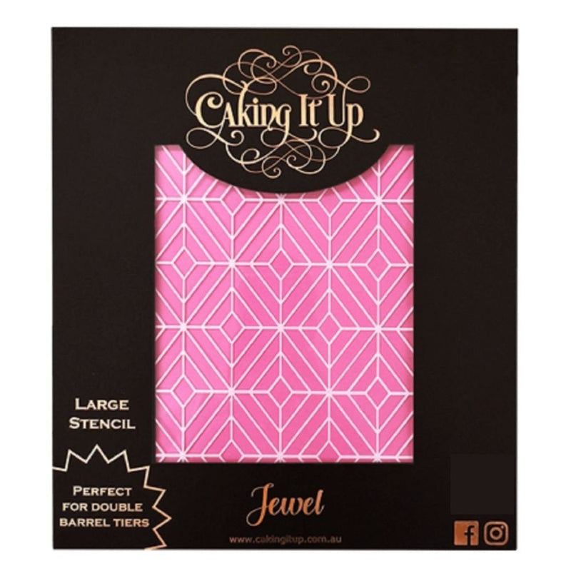 Jewel Cake Stencil