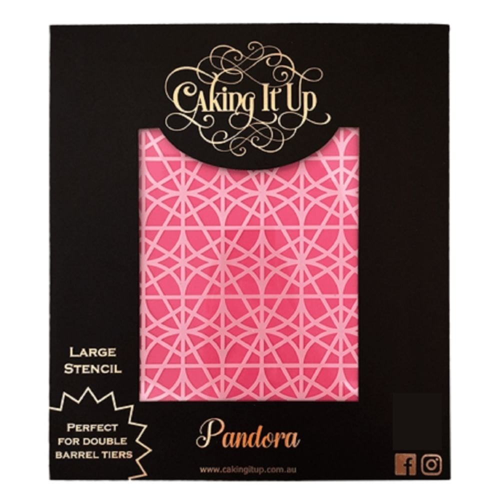 Pandora Cake Stencil