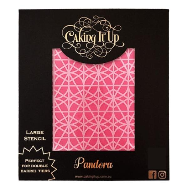 Pandora Cake Stencil
