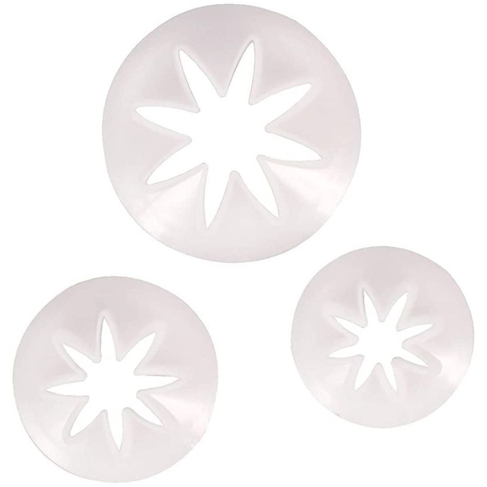 Daisy Icing Cutter Set of 3