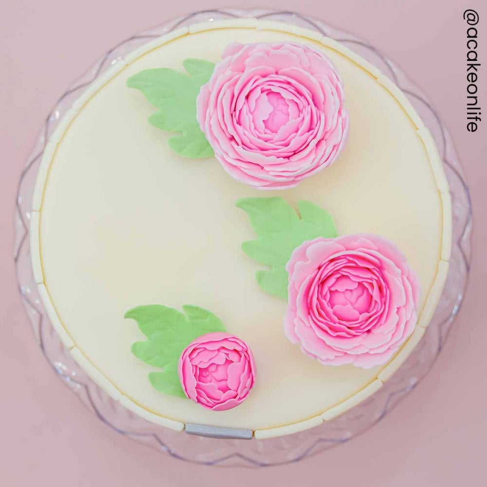 Easiest Peony Ever With Leaf Cutter Set