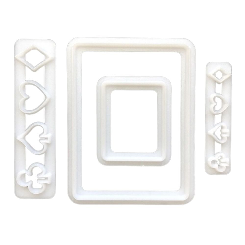Playing Card Icing Cutter Set