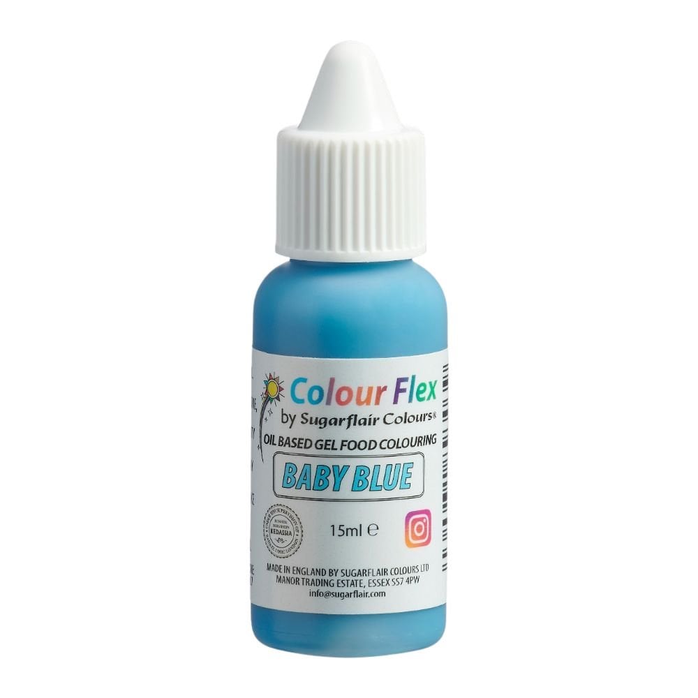 Colour Flex 15ml - Sugarflair - Baby Blue