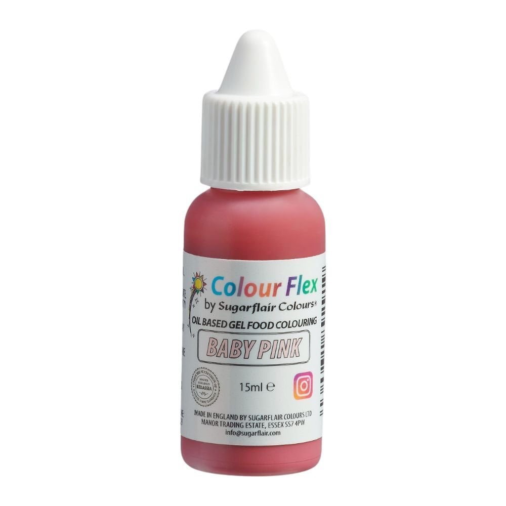 Colour Flex 15ml - Sugarflair - Baby Pink