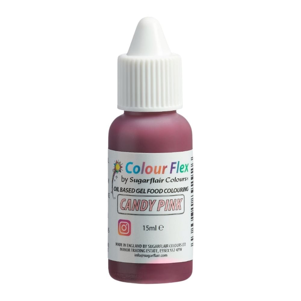 Colour Flex 15ml - Sugarflair - Candy Pink