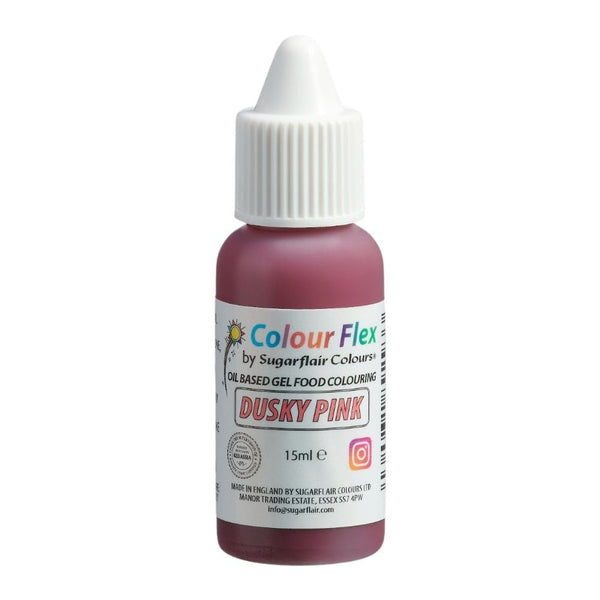 Colour Flex 15ml - Sugarflair - Dusky Pink