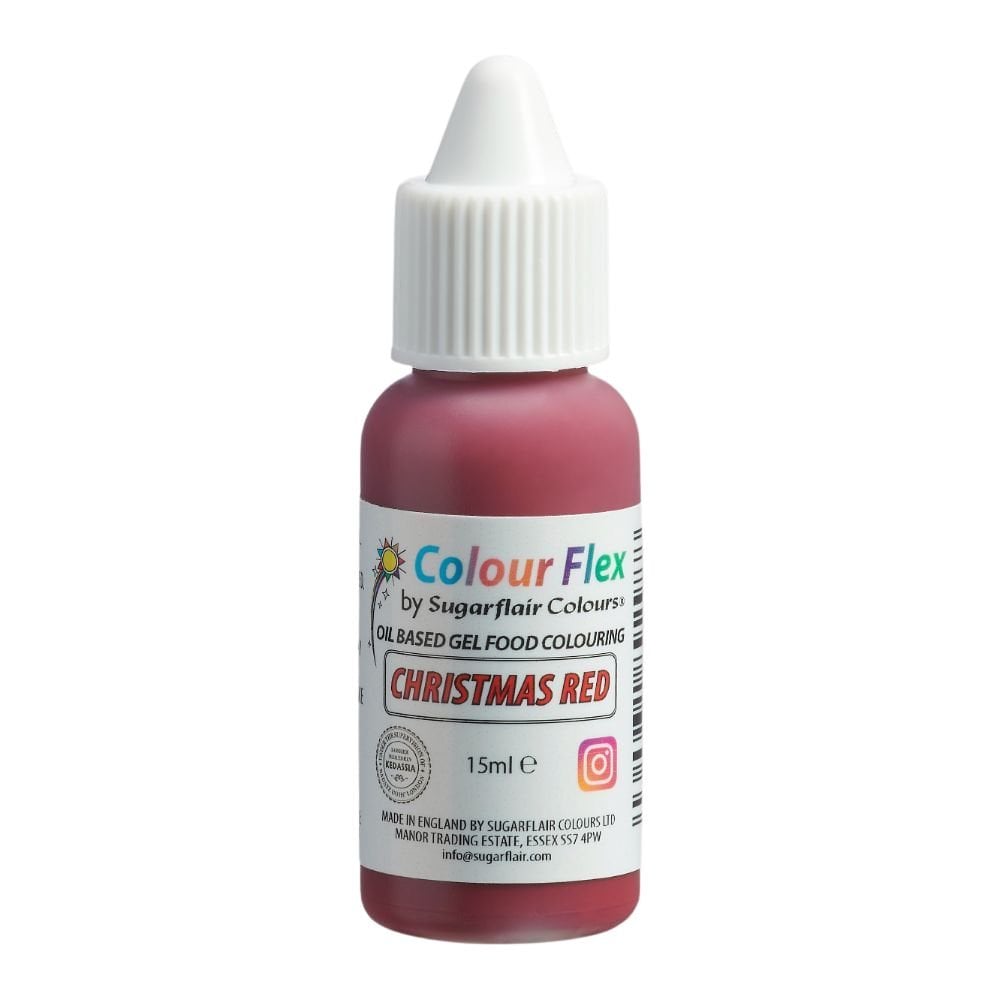 Colour Flex 15ml - Sugarflair - Christmas Red