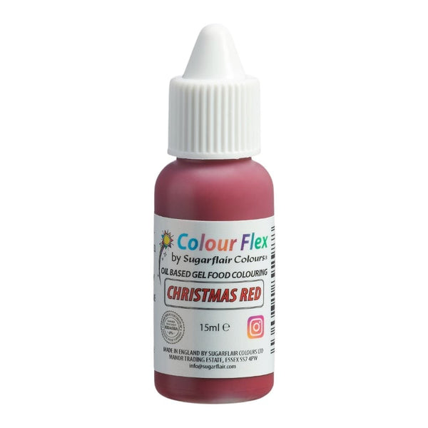 Colour Flex 15ml - Sugarflair - Christmas Red