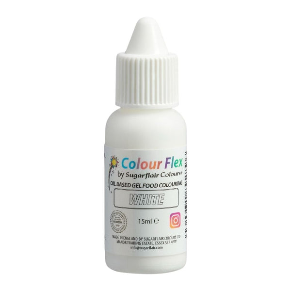 Colour Flex 15ml - Sugarflair - White