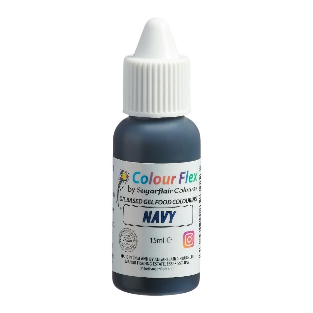 Colour Flex 15ml - Sugarflair - Navy Blue