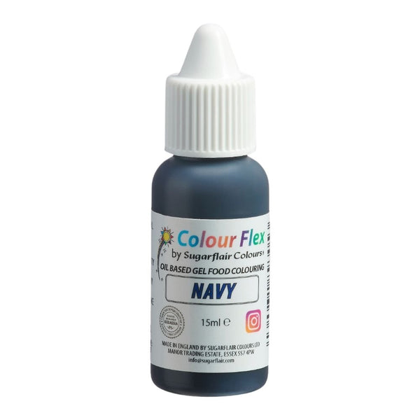 Colour Flex 15ml - Sugarflair - Navy Blue