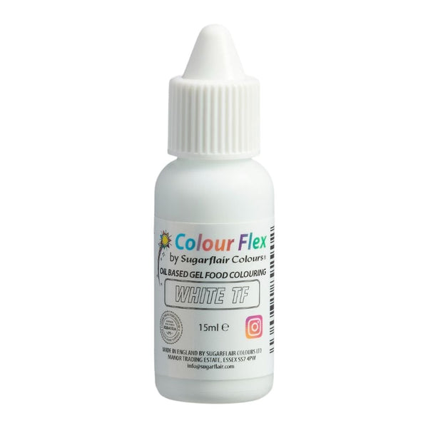 Colour Flex 15ml - Sugarflair - White (tf)