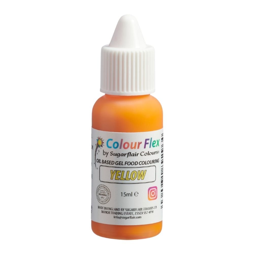 Colour Flex 15ml - Sugarflair - Yellow