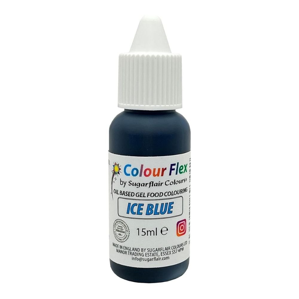 Colour Flex 15ml - Sugarflair - Ice Blue