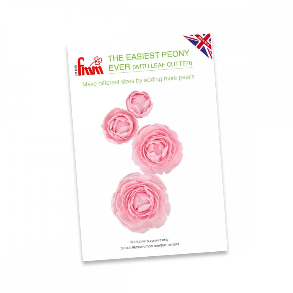 Easiest Peony Ever With Leaf Cutter Set