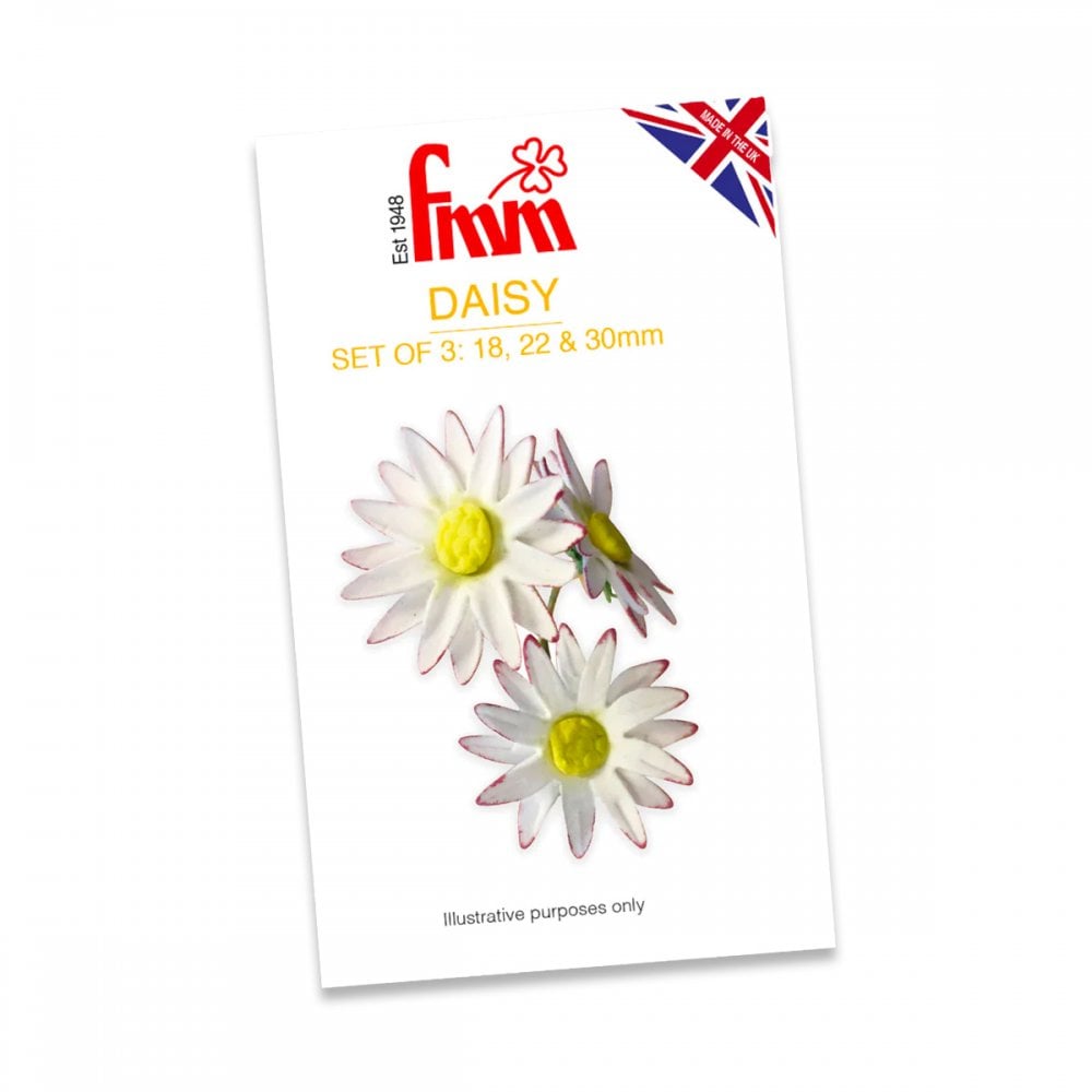 Daisy Icing Cutter Set of 3