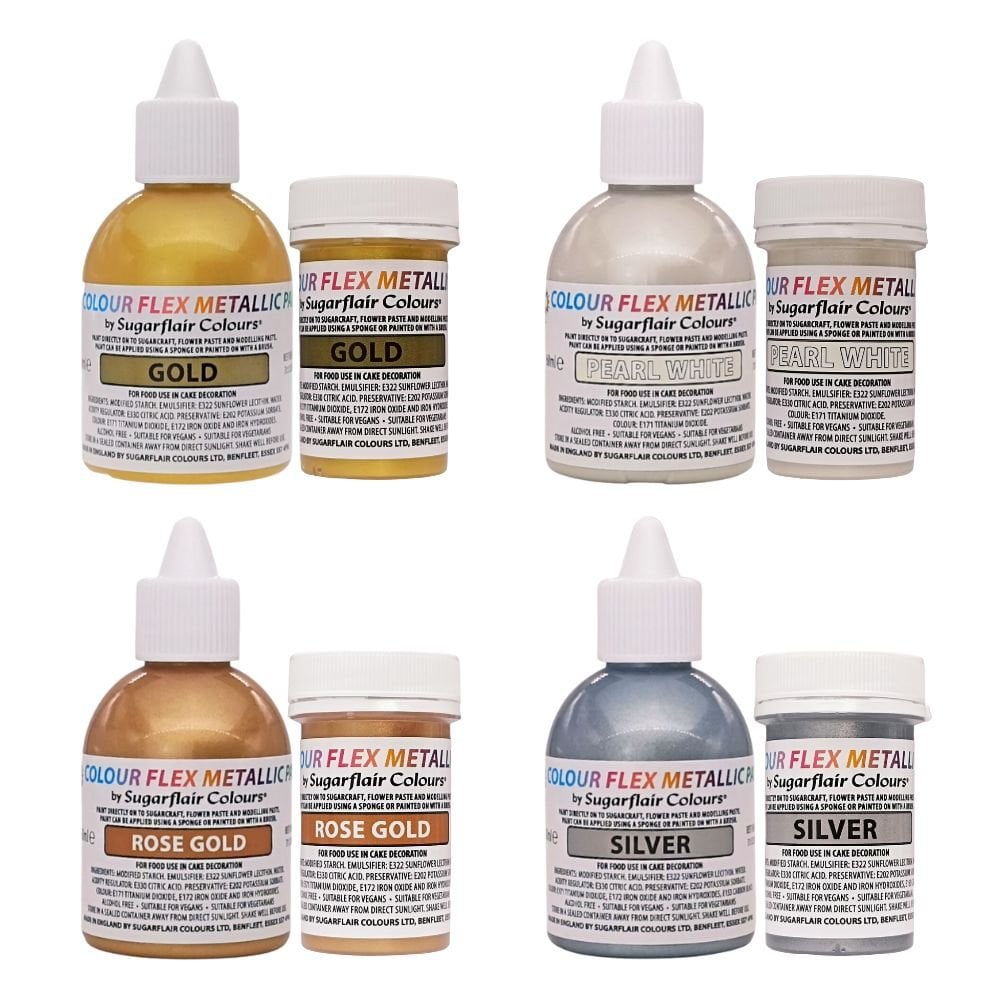 Metallic Colour Flex Edible Paint