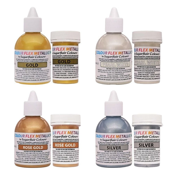 Metallic Colour Flex Edible Paint